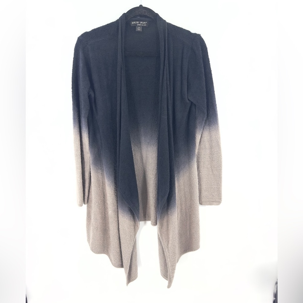 Barefoot Dreams Cardigan Womens S/M Bamboo Chic Lite Calypso Wrap Ombre Soft - Picture 9 of 9